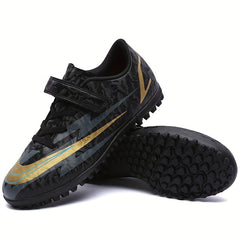 Boy's Hook And Loop Fastener Turf Football Boots