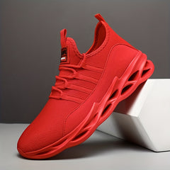 Men's Slip on Blade Sneakers Lightweight Breathable Athletic Shoes