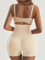 Corset Waist Shaping Shorts High Waist Compression Shorts