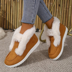 Women's Non slip Thickened Snow Boots Warm Thick Bottom Shoes