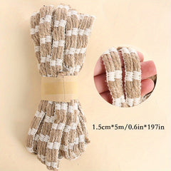 10M Length Lace Burlap Wedding Ribbon Natural Jute Rope Twine String