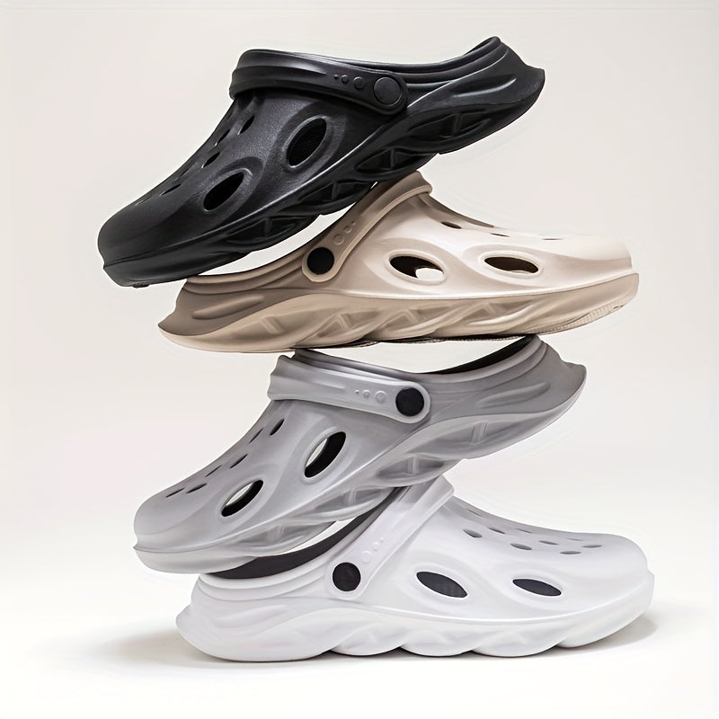 Men's Closed Toe Clogs Sandals Soft Sole Outdoor Walking Shoes