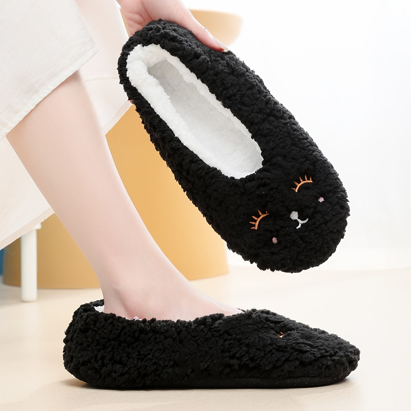 Women's Winter Thermal Home Shoes Soft Sole
