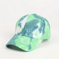 Candy Gradient Baseball Cap Tie Dye Women Street Wear Hip Hop Man Unisex Sports