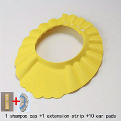 Baby Shampoo Cap with Extension Strip and Ear Protectors