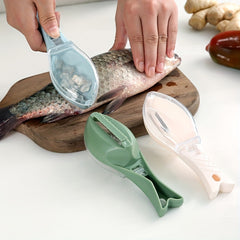 Manual Fish Scale Planer Scraper with Lid