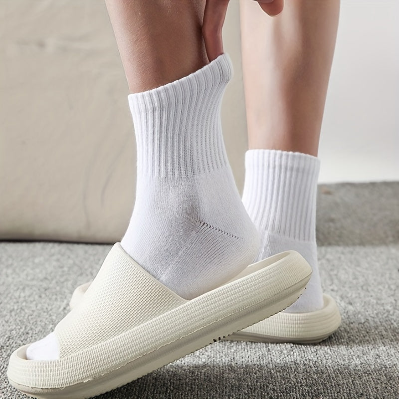 5 Pairs Unisex Comfortable High Soft Breathable Socks