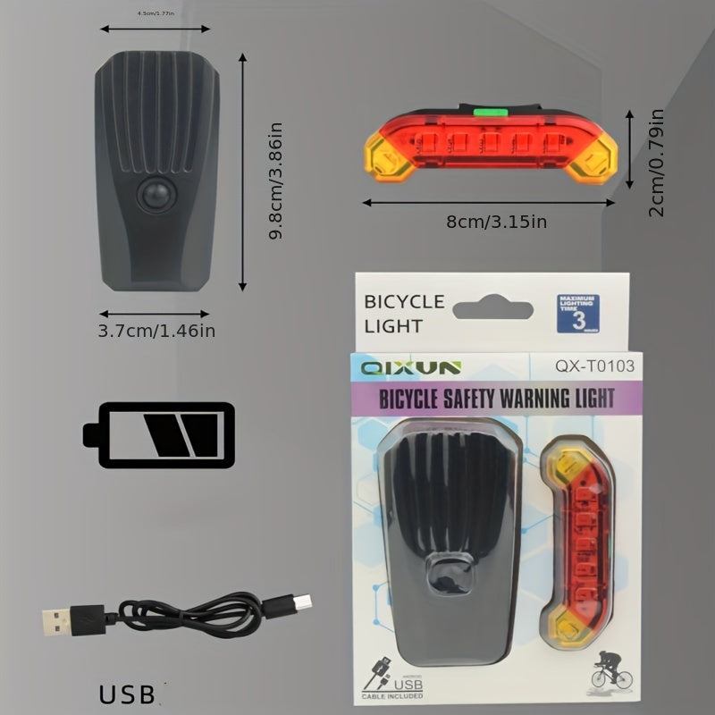 Rechargeable Bike Front Light Strong Flashlight
