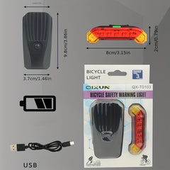 Rechargeable Bike Front Light Strong Flashlight