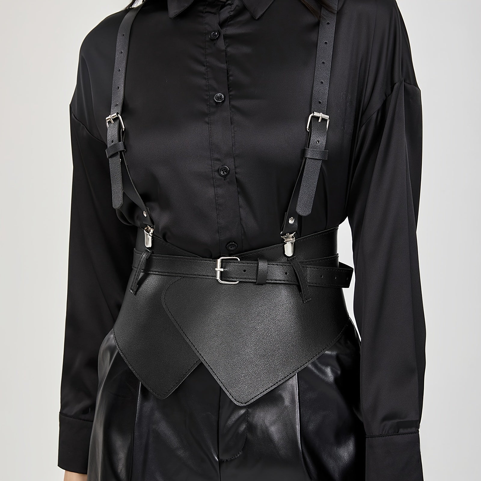 Women's Harness Belts Underbust Suspender Waist Belt