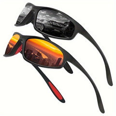 Polarized Sports Sunglasses for Men & Women - Windproof Sunglasses
