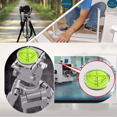 Circular Bubble Spirit Levels Golf On Course Accessories