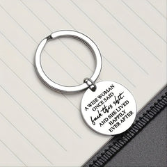 Unisex Stainless Steel Keychain Mother's Gift