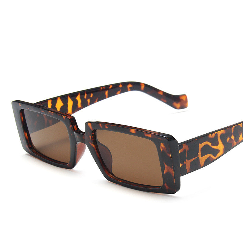 Vintage Y2K Rectangular Chunky Frame Sunglasses