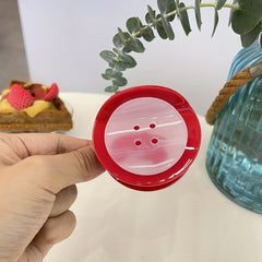 Round Candy Button Hairpin Small Button Headwear