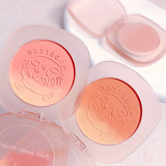 Gradient Blush Palette Waterproof Shimmer Blush Powder