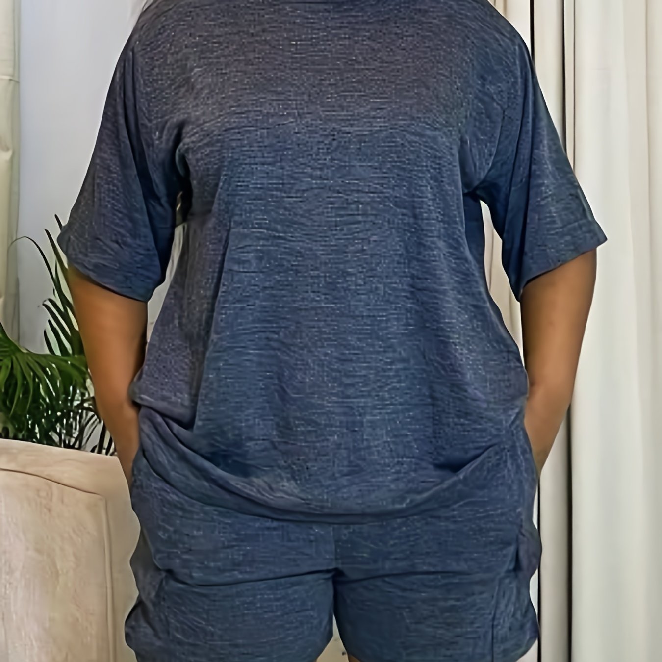 Casual Outfits 2 Piece Set Loose T shirt & shorts