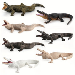 Soft Glue Crocodile Model Realistic Props Toy
