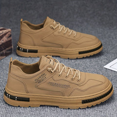 Men's Letters Print Skate Shoes Non Slip Sneakers