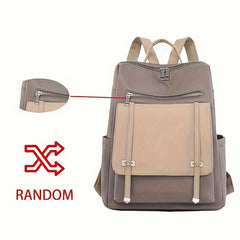 PU Leather Backpack Large Capacity Travel Bag For Outdoor Camping Hiking