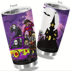 20oz Halloween Stainless Steel Tumbler - Double Wall Vacuum Insulated Travel Mug