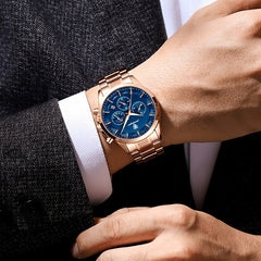 Sports Waterproof Luminous Quartz Men's Watch
