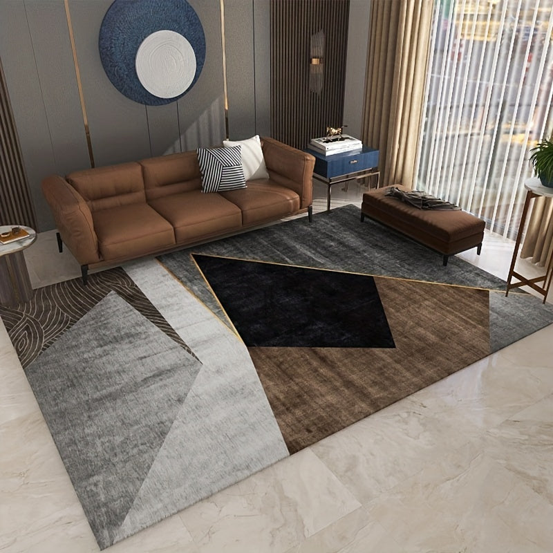 Modern Stylish Area Rug Non slip Soft Comfortable Home Decor