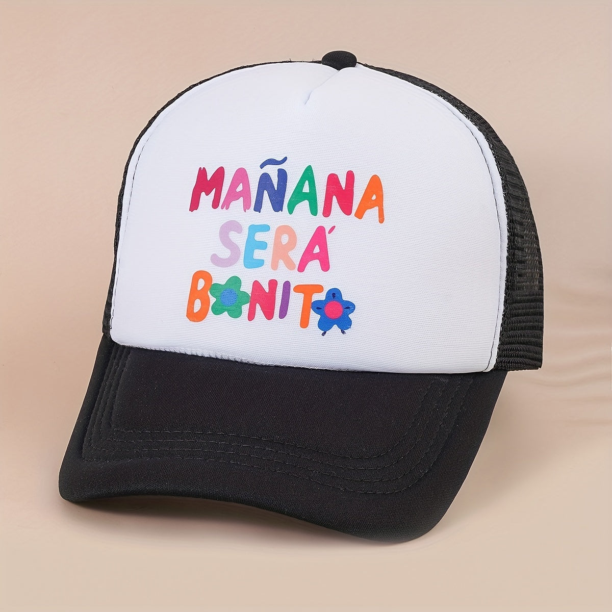 MANANA Y2K Trucker Hat Baseball Cap Mesh Adjustable Dad Hats