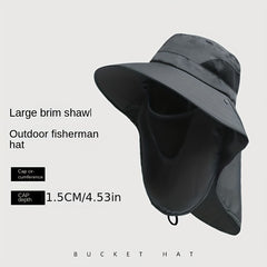 UV Resistant Bucket Hat for Fishing Camping Hiking Protection
