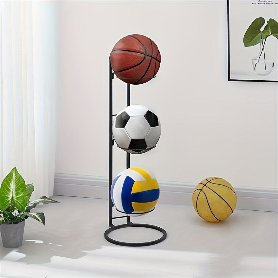 Ball Storage Rack Basketball/ Football/ Volleyball Stand Holder