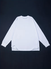 Stylish Hiphop Print Men's Graphic Crew Neck Long Sleeve T-shirt