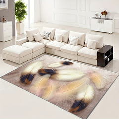 Anti-Fatigue Velvet Floor Mat Water Absorbing Non-Slip Machine Washable