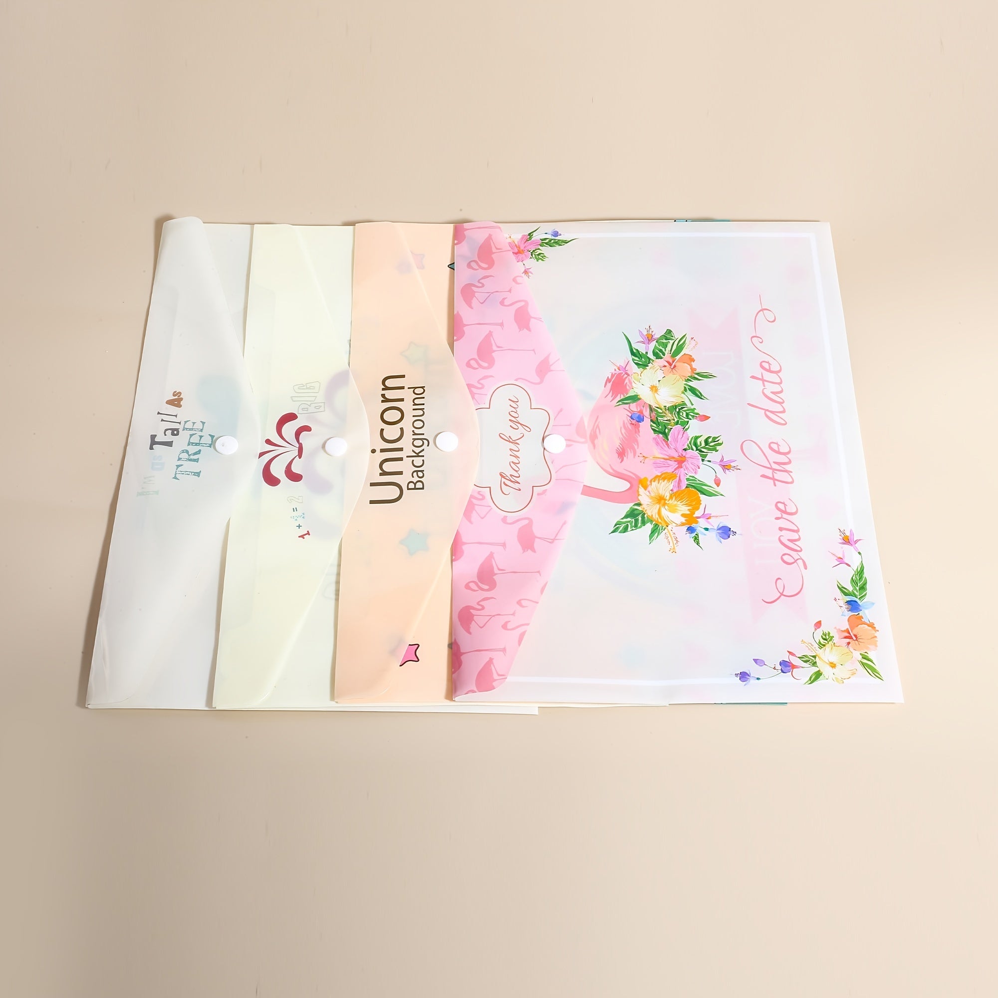 1pc PVC Documents Pouch Examination Paper Bag