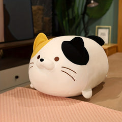 Japanese Group Cat Doll Plush Pillow Soft Cloth Doll Cushion