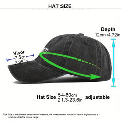 ST MORITZ Embroidered Baseball Cap Curved Brim Hat