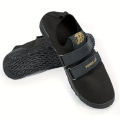 Men's Training Shoes with Double Hook & Loop Fasteners