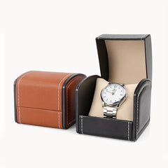 Men's Watch Storage Box Display PU Leather Bangle Box