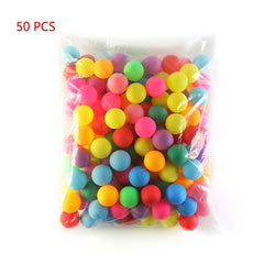 50pcs Colorful 40MM Table Tennis Balls For Entertainment