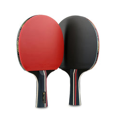 Table Tennis Racket Pair Short & Long Handle Beginner