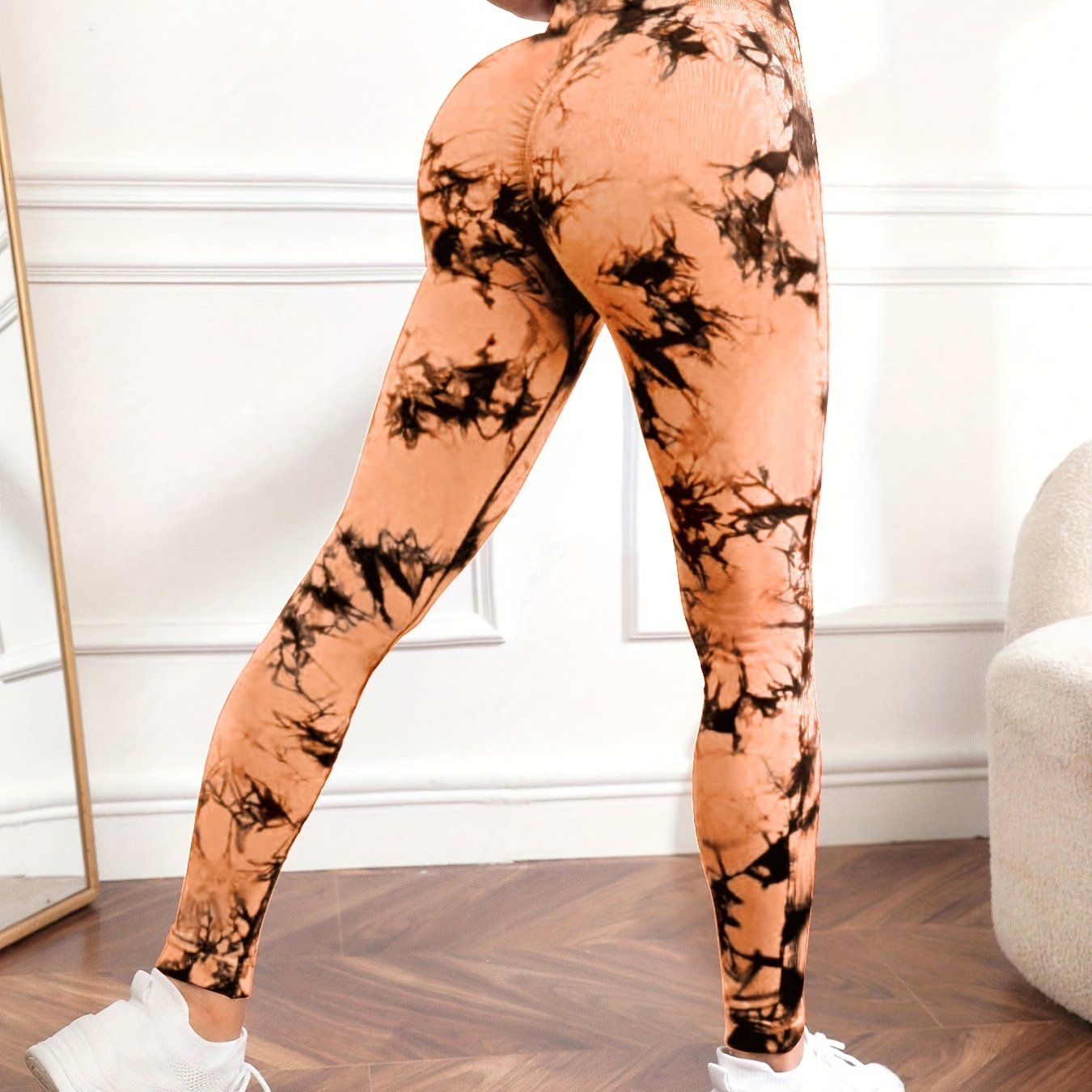 Tie Dye High Waist Yoga Leggings for Women