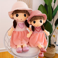 Sweetheart Princess Plush Toy Realistic Cartoon Fairy Pink Outfit Safe Gift