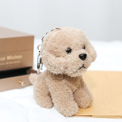 Teddy Dog Plush Pendant Backpack Schoolbag Doll Plush Gift