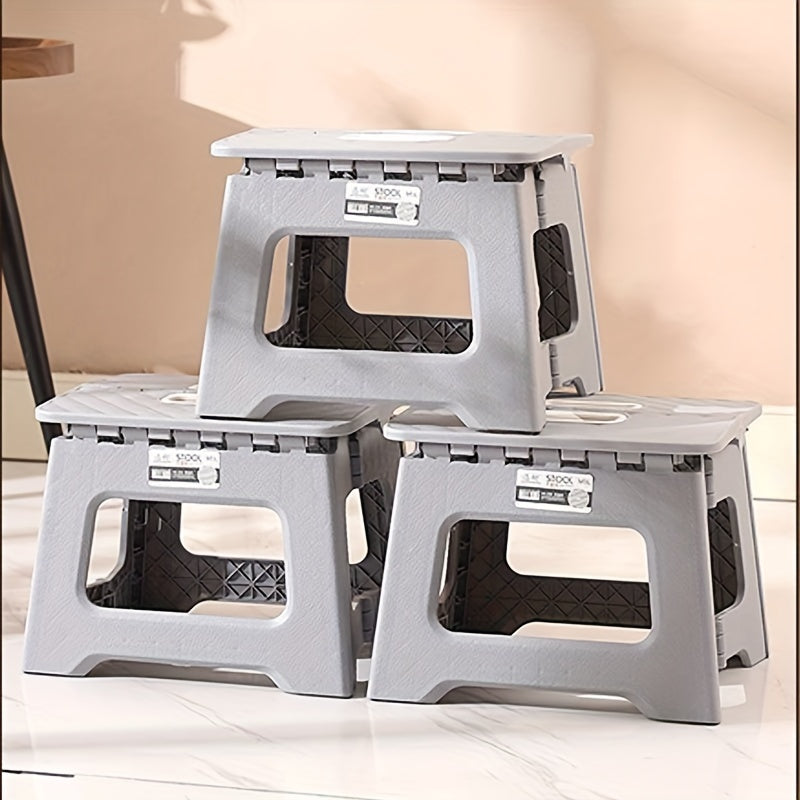 1pc Folding Stool Fishing Dining Shoe Stool For Kids