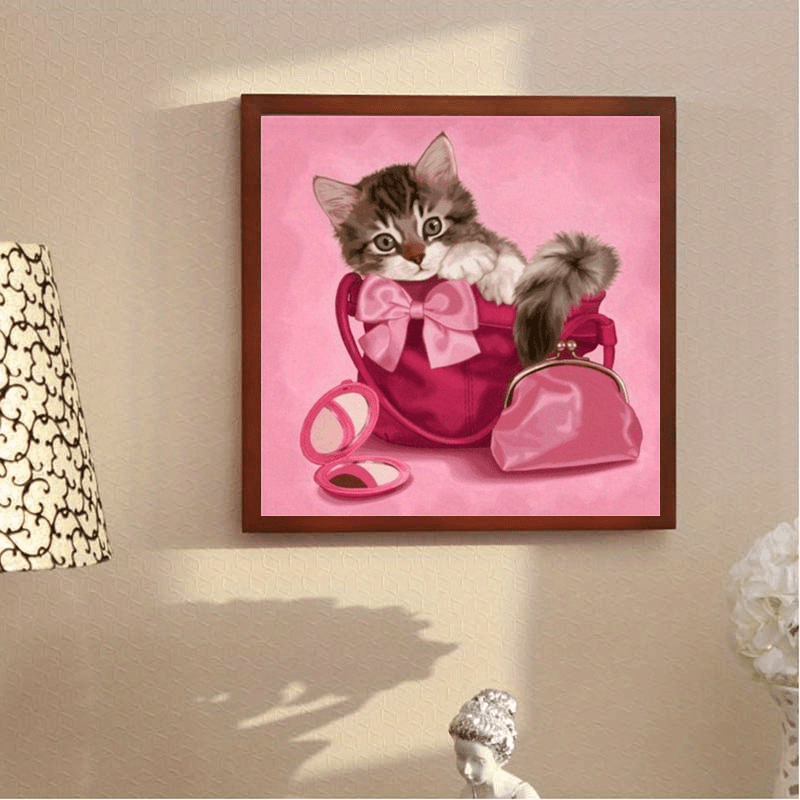 DIY Animal Diamond Painting Kit Full Gems Art 5D Rhines