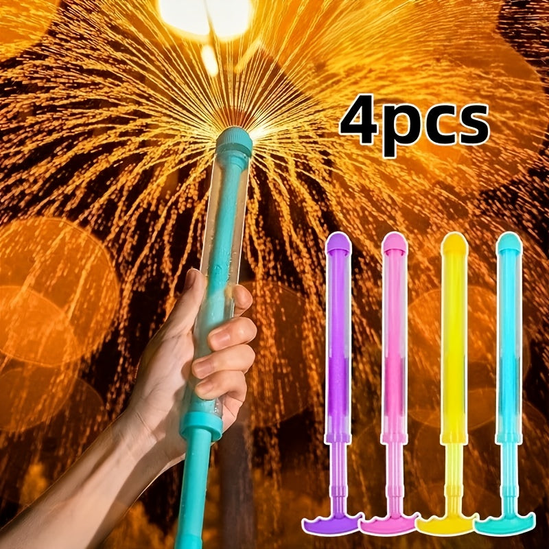 4pcs Fireworks Water Gun Toys High Pressure Water Jet Toy