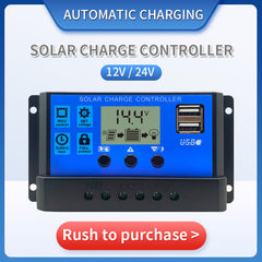 1pc Solar Charge Controller 12v24v Auto Charge & Discharge for Lead acid & Lithi