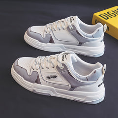 Men's Lace up Sneakers Skate Shoes With Good Grip