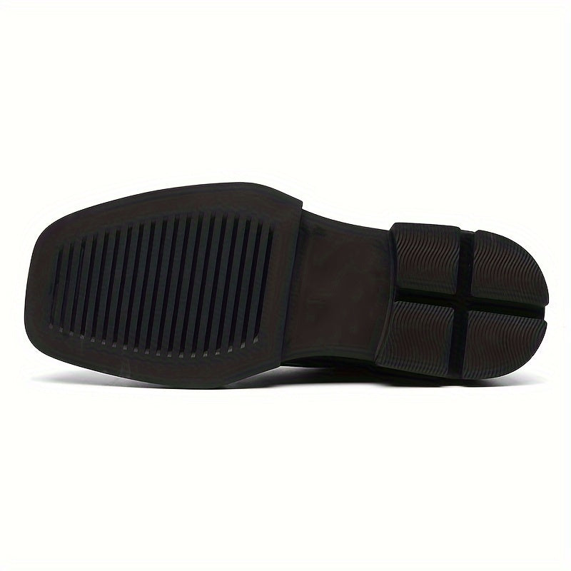 Men's Faux Leather Dress Shoes Non Slip Casual Shoes for Outdoor Activities