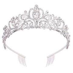 Girls Dressy Princess Crown Head Hoop For Birthday