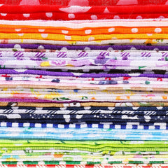56pcs Floral Printed Cotton Squares Fabric for Quilting DIY Craft Scrapbooking